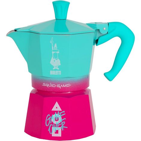 Bialetti Moka Express Squid Game Multicolor 3 tazas (1/2)