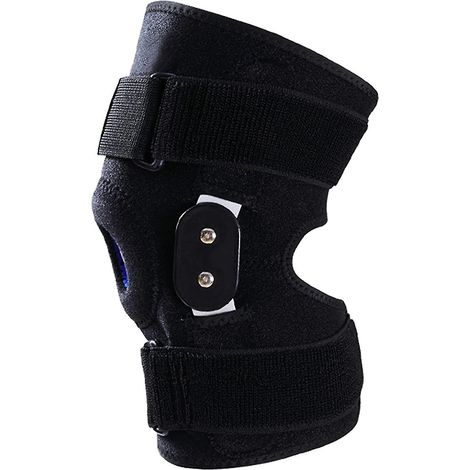 Genouillère de décompression, maintien stable du genou, arthrite, déchirure du ménisque, tendinite, bande de compression ajustable, convient aux hommes et aux femmes (1/5)