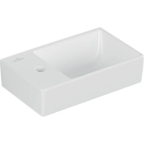 V&B Handwaschbecken AVENTO 360x220mm Becken re HL li o ÜL Sto wh C+ (1/5)