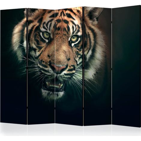 Paravent 5 Volets "Bengal Tiger" 172x225cm (1/2)
