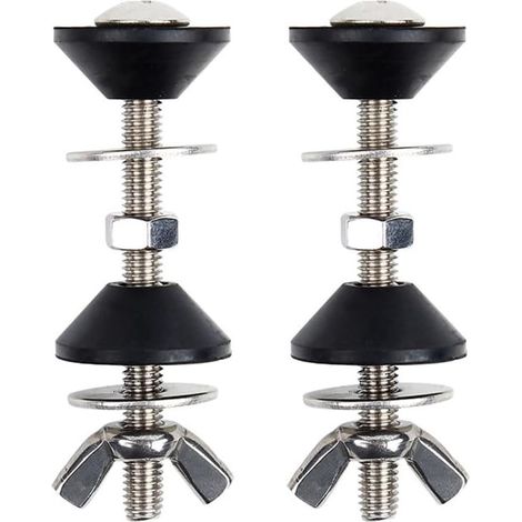 Lot de 2 kits de fixation pour réservoir, acier inoxydable