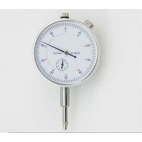 Comparateur Centesimale à Horloge Haute précision 0-10MM 0.01mm cadran indicateur mécanique pointeur cadran indicateur pour base magnétique (1/4)