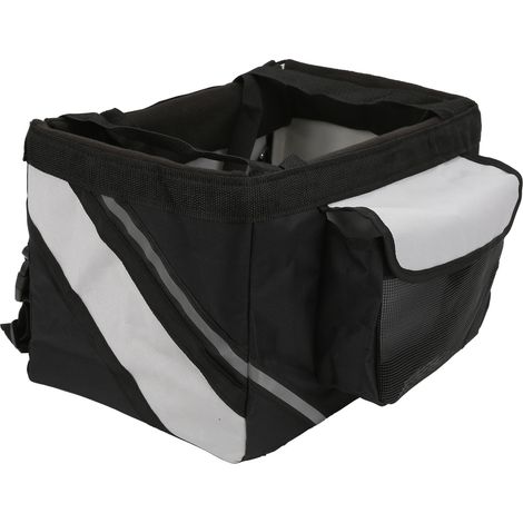 Sacoche de vélo pour chien, panier de transport avant amovible pour chiens de petite et moyenne taille (1/5)
