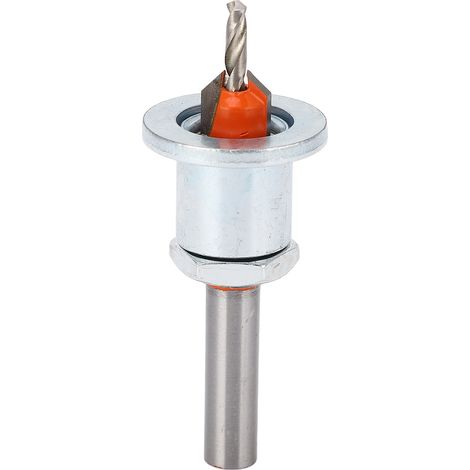 Fraise à lamage réglable en profondeur 8x10x3,2, acier allié haute dureté, foret à chanfreiner pour vis, perçage précis multi-usages (1/5)