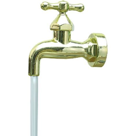 Arrosoir à bec coulant invisible, robinet de fontaine flottant, fontaine magique, robinet invisible, imitation de robinet de fontaine à eau qui coule pour décoration artistique de jardin et de c (1/5)