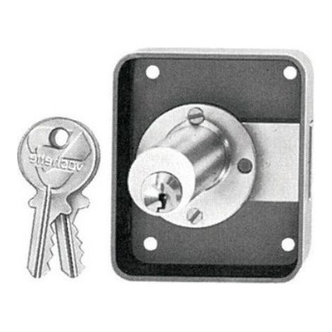 Serrure V135 60x35 droite cylindre 20 x 28mm - VACHETTE - 11712000