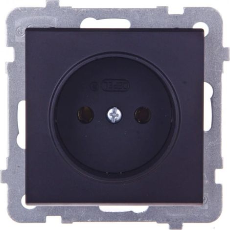 Sonata Presa singola b/u nero metallizzato GP-1R/m/33