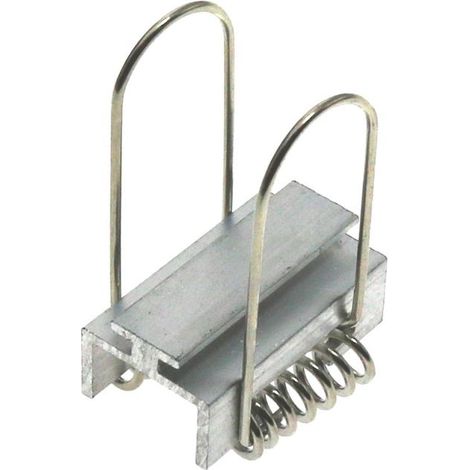 IluminaShop - Grapas Medium para perfil de Aluminio (1/2)