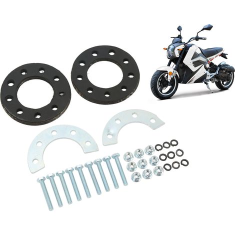 Le kit de montage en cuir convient à une utilisation sur les vélos électriques ou les motos de 26 et 28 pouces avec une cylindrée de 49 à 80 cm3. (1/5)