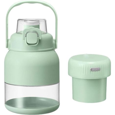 Machine à smoothie portable 20 en acier inoxydable rechargeable par USB pour salle de sport, cuisine, préparation des aliments pour bébé, mixeurs portables (1/5)