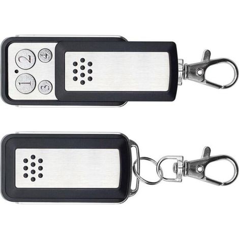 2 telecomandi per cancelli 433,92 MHz, beep universale, compatibili con A-vid-sen, Ex-tel, T-hom-Son, 4 pulsanti (1/4)