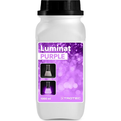 TROTEC Luminat violet 1 l Colorants fluorescents fluorescence UV Colorant de marquage traceur UV