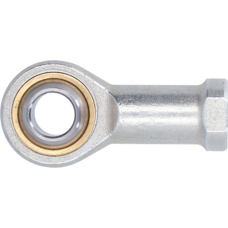 Rotule de biellette SI12T/K en acier au carbone, 16 mm, pour vérins hydrauliques et machines industrielles, filetage à gauche (1/5)