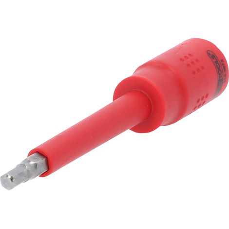 KS TOOLS Douille porte-embout à six pans creux isolée 3/8', 5 mm, longueur 122 mm ( 118.3872 ) (1/3)