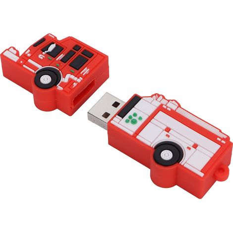 Clé USB Voiture 16GB - Stockage Portable pour Transfert de Fichiers (1/5)