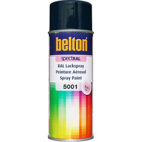 Bombe peinture - AUTO K - RAL 5001 - BLEU-VERT Mat - 400 ml - Peinture Normalisée