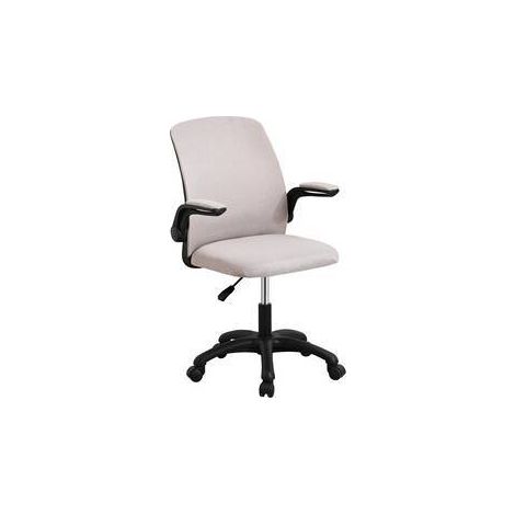 POLTRONA A GAS C/BRACCIOLI MOMA GRIGIO CHIARO 3
