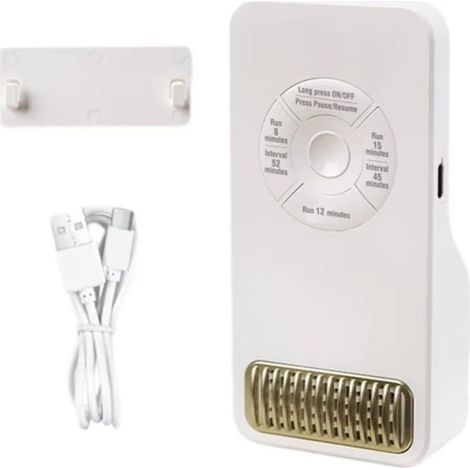 Générateur D'ozone Portable pour Le Réfrigérateur De Voiture À Domicile Élimination des Odeurs USB Purificateurs d'air Rechargeables Déodorizant USB Purificateurs d'air (1/4)