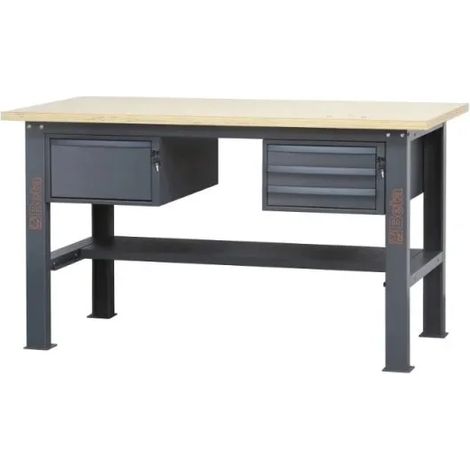 Beta C58BC-W1,6 4C/A Banco da lavoro piano 1,6 m in legno e 4 cassetti (1/3)