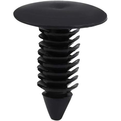 50pcs Clips Voiture, Rivet Clips Plastique, Clips de Fixation Voiture Outils, 8mm agrafe panneau de porte, fixations de panneau de porte de voiture pour la plupart des modèles de voiture (1/5)