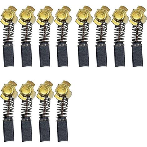 Kohlebürsten, kompatibel mit den Poliermaschinen Dewalt DWP849, DWP849X, DWP849X-BR und DWP849X-B3 (12er-Packung) (1/5)