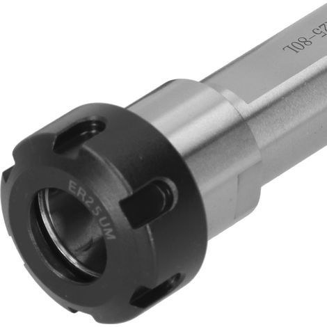 Mandrino a pinza ER25 con gambo cilindrico SL25-ER25-80L per tornio CNC e utensili per maschiatura (1/5)