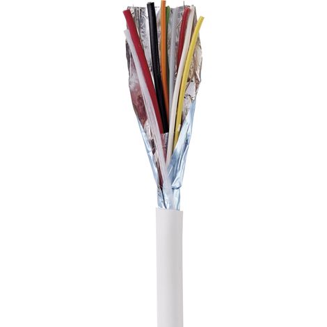 VIMAR - 01735.E Câble d'alarme 2x0,5+6x0,22 LSZH Eca 100 m