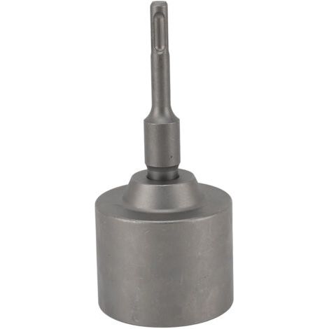 Martillo neumático para postes Aiperq SDS-PLUS - 65 mm (acero forjado industrial) - Para clavar varillas de tierra - Apto para taladros de alta resistencia (1/4)