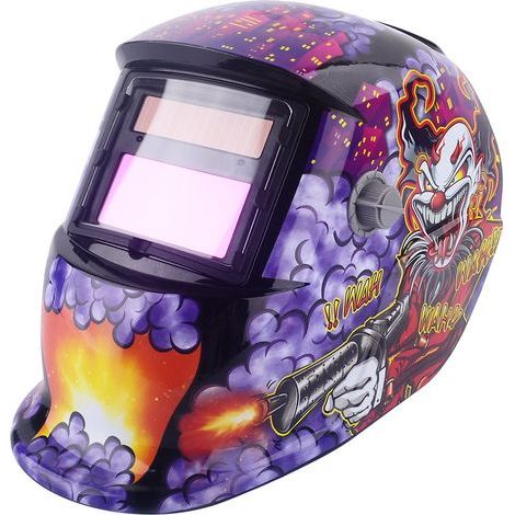 Auto-Darkening Welding Mask - for Arc, TIG, MIG Welding, Grinding - Solar Powered (1/5)