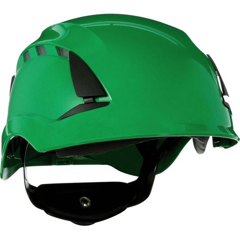 Casco 3M di protezione SecureFit X5504V-CE ventilato - Verde -