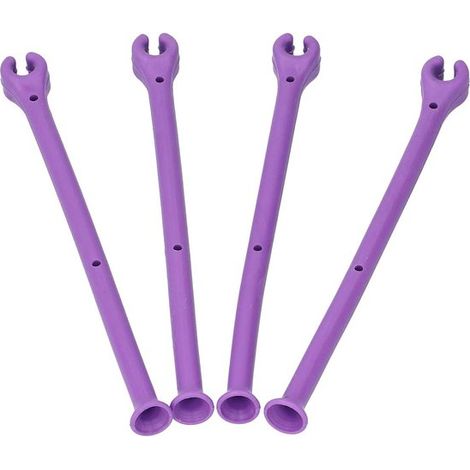 Set di 4 protezioni flessibili in silicone per bicchieri, supporti regolabili per calici da vino, champagne e vino rosso, lavabili in lavastoviglie. (1/3)