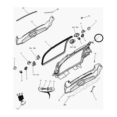 BAIE DE HAYON - MICROCAR M8 (1/2)