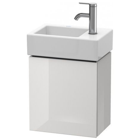 Duravit L-Cube Meuble sous-lavabo suspendu, 1 porte, charnière à