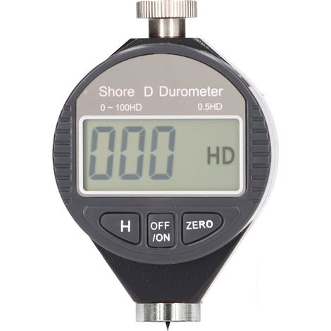 Durosimetre numerique portable etanche mesure large plage pour cuir caoutchouc acier alliage coffret 1 pile LR44 (1/5)