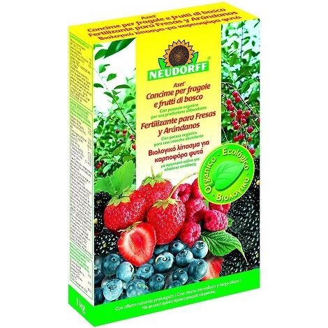 Fragole e mirtilli rossi di fertilizzanti organici Neudorff 1 kg