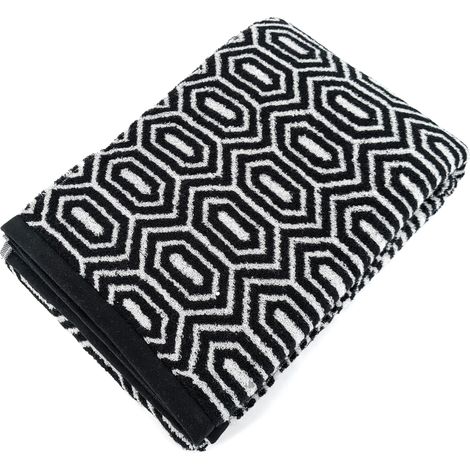 Drap de bain SYMETRIE coton Alvéoles (1/5)