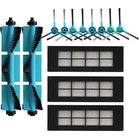 Accessoires pour aspirateur Cecotec Conga série 3090 : brosse rotative, filtres et lingette de nettoyage (1/5)