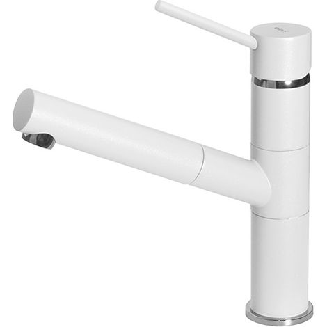 Rubinetto Miscelatore Cucina Elleci Reno Keratek Plus Bianco Assoluto MKKREN96 (1/3)