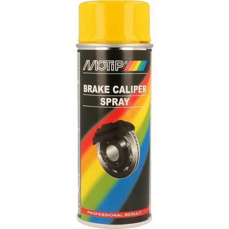 Aérosol Peinture etrier de freins JAUNE - 400 ml