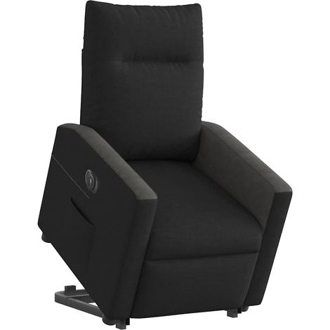 Maison Exclusive - Relaxsessel mit Aufstehhilfe Elektrisch Schwar