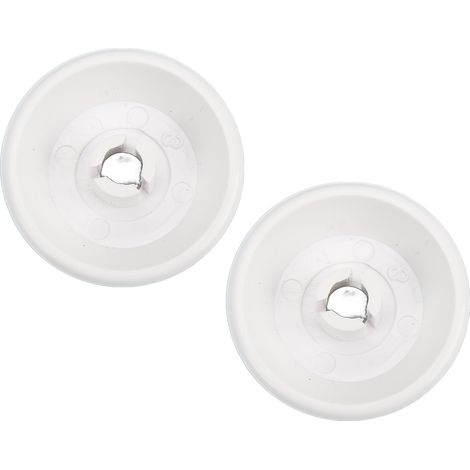 Deux couvercles de bobine de rechange pratiques et durables pour machines à coudre.