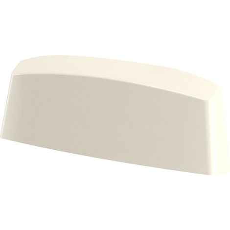Wasserschlitzkappen für Fenster Schlitzfräsung Cremeweiss RAL9001 im 10er Pack (1/2)