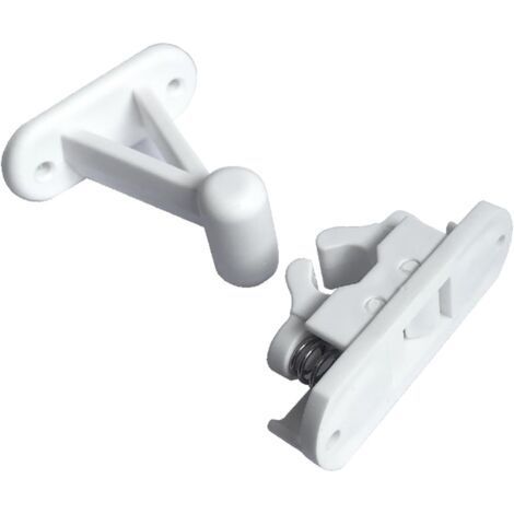 Cerradura de puerta con ventosa tipo T para autocaravanas, veleros, barcos, caravanas, cruceros, accesorios, yates, cabina segura, nailon duradero, fácil instalación. (1/4)