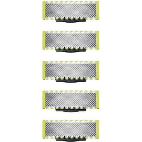 One Blade Rasoir Lame Compatible Avec Oneblade De Remplacement Pro Lames Hommes 5 Pièces (1/5)