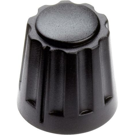Tête de bouton rotatif Mentor 4331.6000 noir (Ø x H) 14.5 mm x 14 mm 1 pc(s) (1/3)