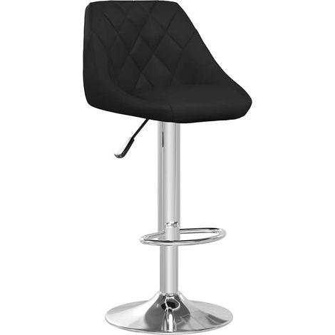 Maison Exclusive - Barhocker Schwarz Kunstleder (1/5)