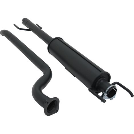Silencieux Intermediaire pour Opel Astra G Coupe de 2000 a 2005-34122649 (1/2)