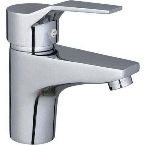 Mitigeur de lavabo Robinet d'eau chaude et froide monotrou (1/4)