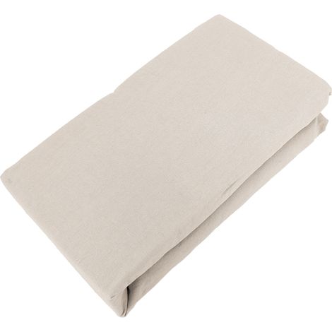 Drap housse coton lavé PALACE 200x200 cm