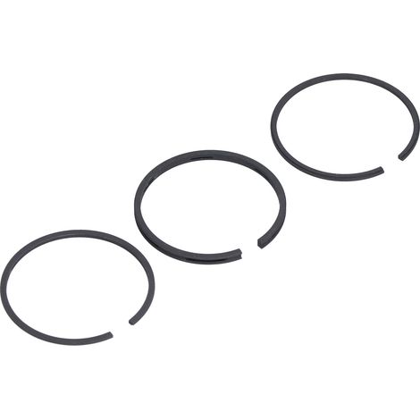 Kit de 3 segments de piston métalliques de 47 mm pour compresseur d'air OTS (1/5)